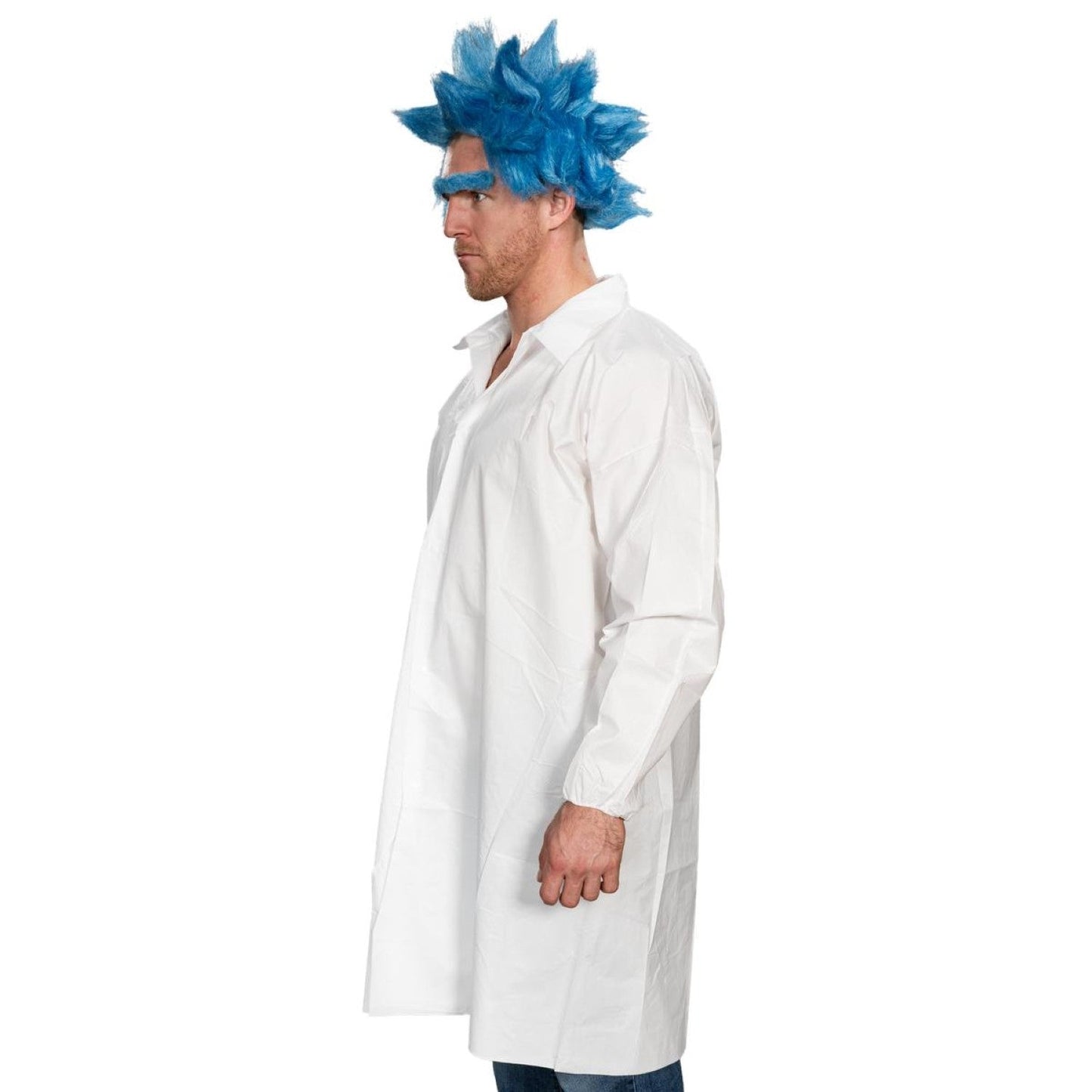 Rick Sanchez Cartoon Halloween Cosplay Costume Set