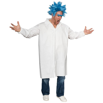 Rick Sanchez Cartoon Halloween Cosplay Costume Set