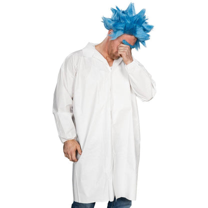 Rick Sanchez Cartoon Halloween Cosplay Costume Set