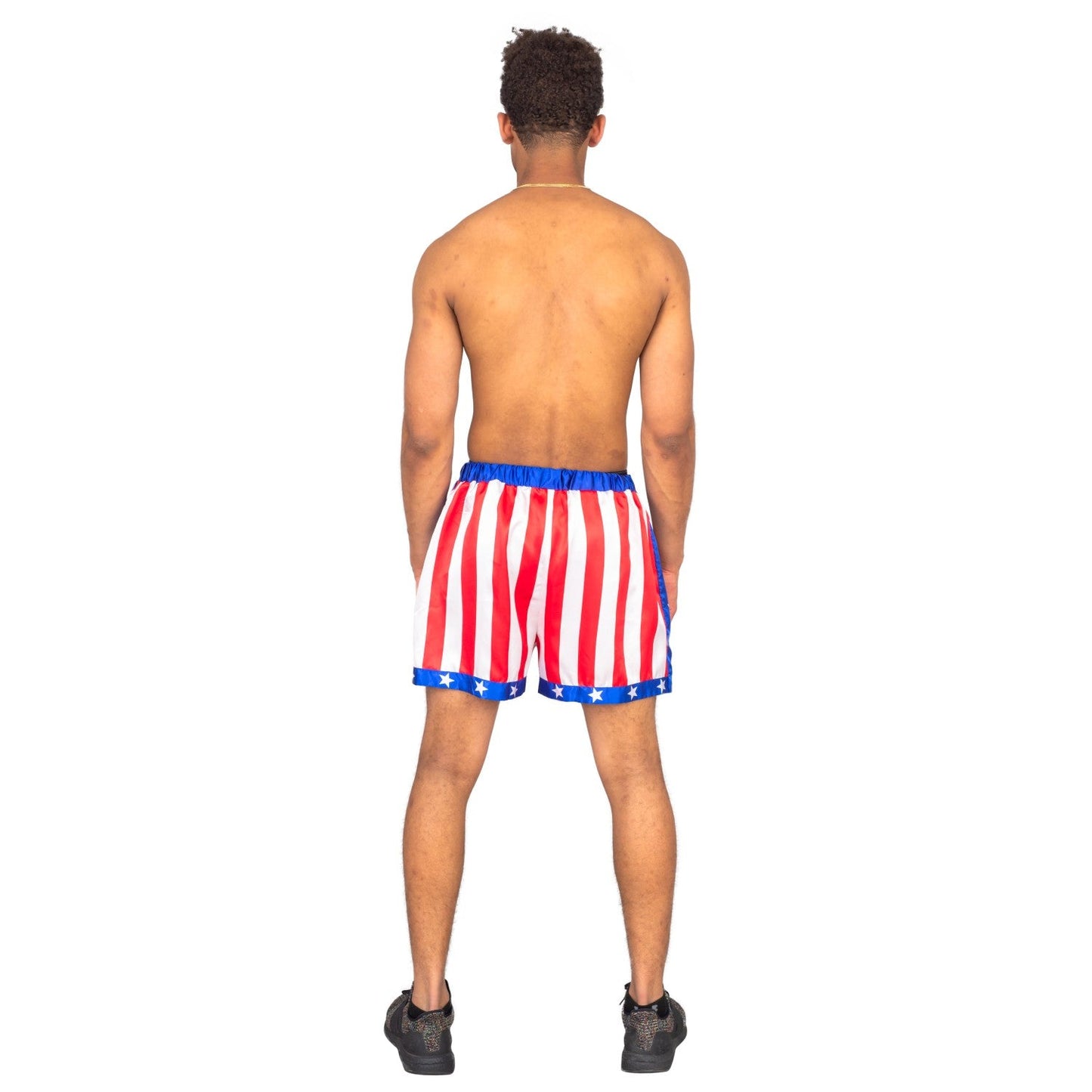 Rocky Balboa Boxing American Adult Flag Shorts