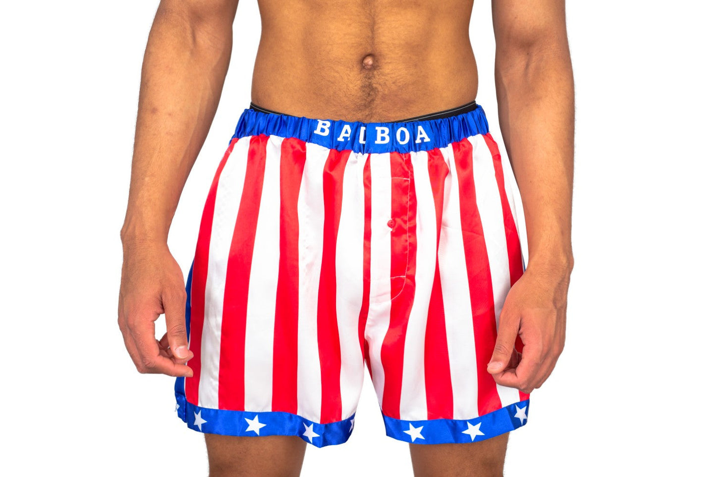 Rocky Balboa Boxing American Adult Flag Shorts