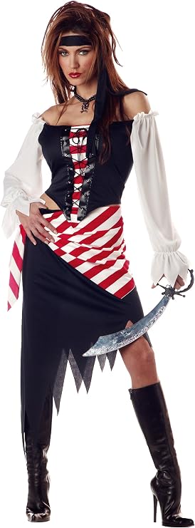 Ruby the Pirate Beauty Women's Costume Large