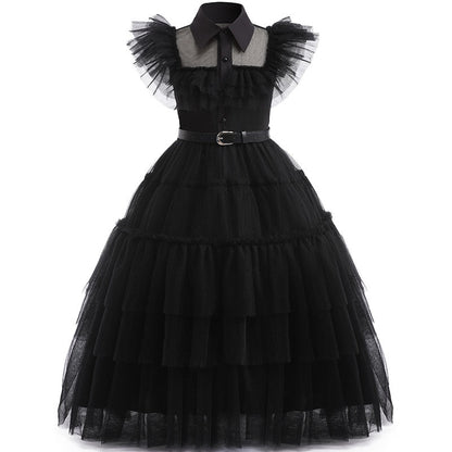 Girls' Wednesday Addams Costume for 2023