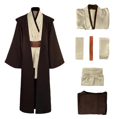 High Quality Obi-Wan Kenobi Cos Costume Star Soft Polyester Wars