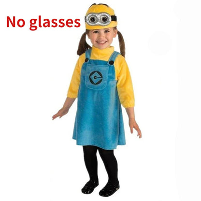 Anime Minion Full Family Cosplay Costume Boy Girl Dress