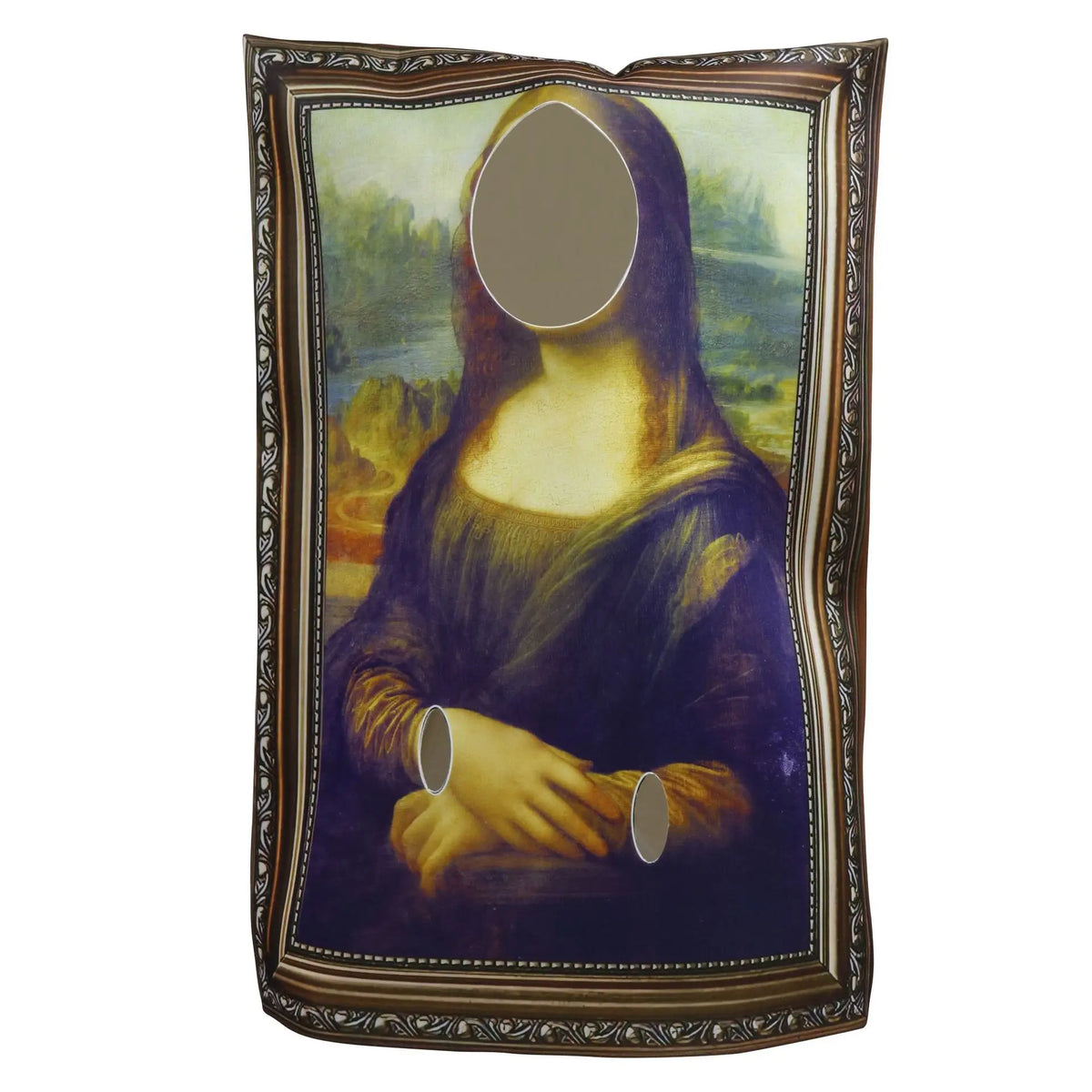 Cosplay Funny Mona Lisa Mural Halloween Costumes