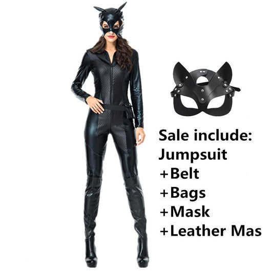 Halloween Cat Suits Costume For Women