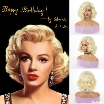 Forever Marilyn Halloween Golden Synthetic Wig