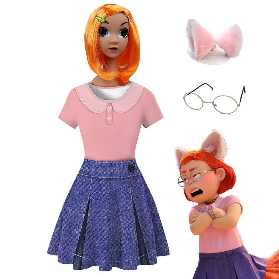 Disney Turning Red Princess Dress Costume