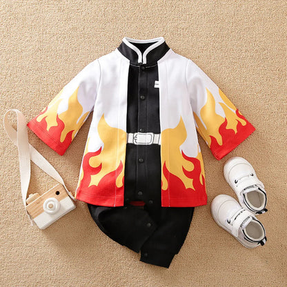 Baby Girl Boy Costume Anime Clothes Newborn Romper