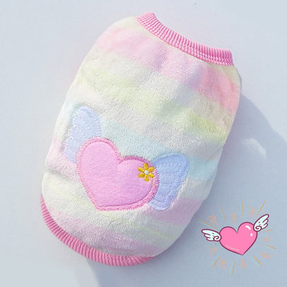 Cute Fleece Pet Dog Clothes For Small Dogs