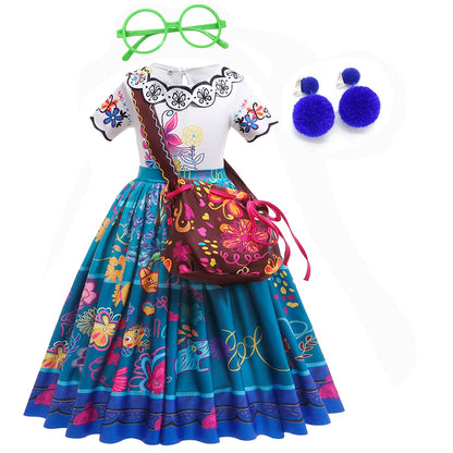 Disney Encanto Dolores Girls Princess Dress