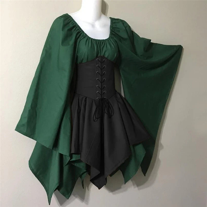 Renaissance Vintage Palace Victoria Medieval Costume Women Halloween