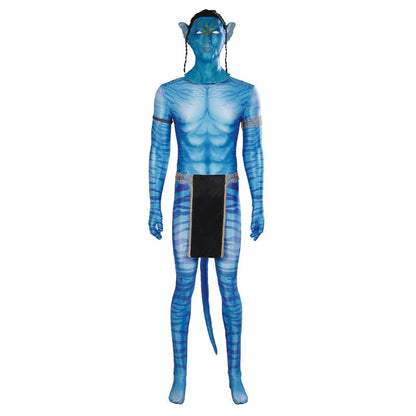 Movie Avatar Halloween Cosplay Costume for Adults and Kids