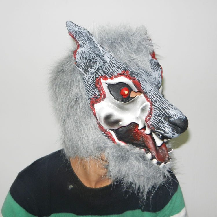 Halloween  Latex Horse Head Mask