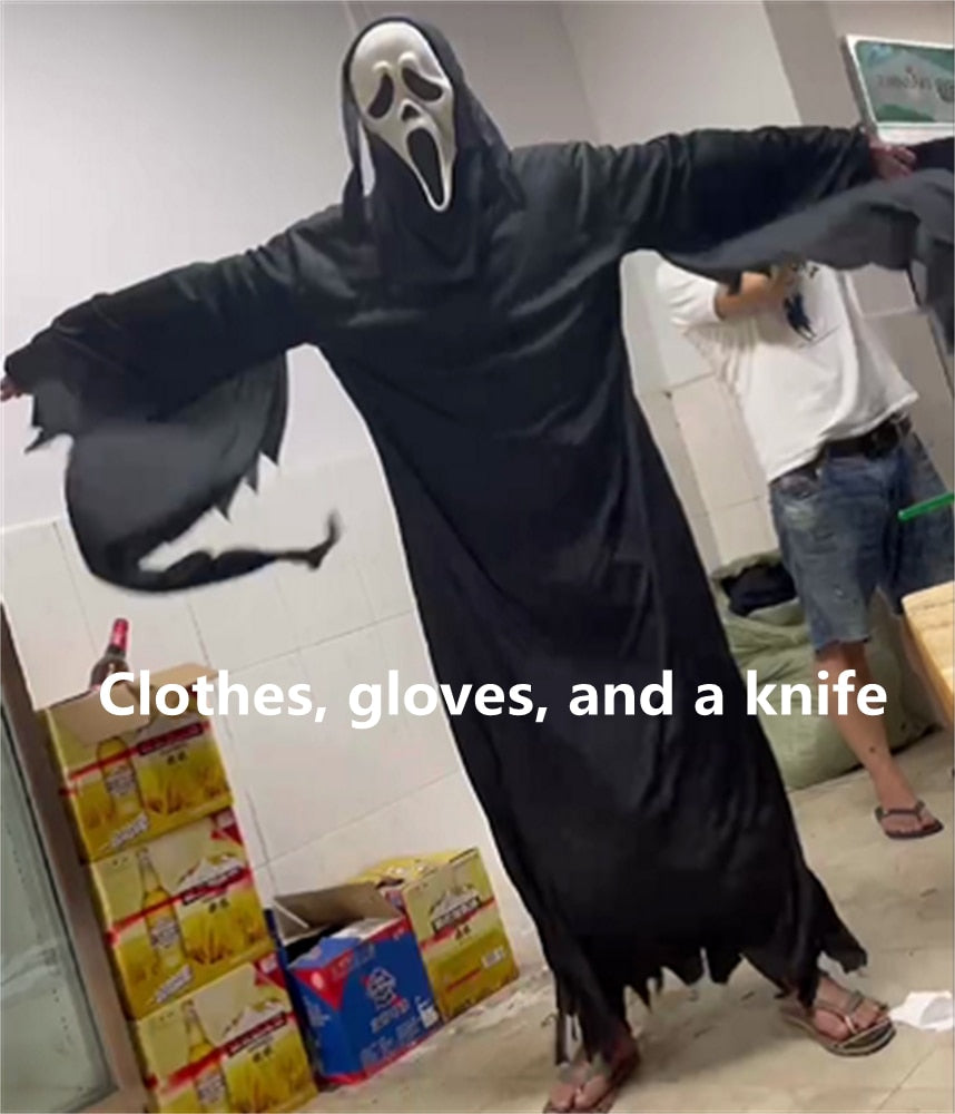 Halloween Horror Scream Death Ghost Costume