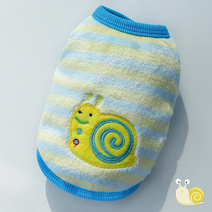 Cute Fleece Pet Dog Clothes For Small Dogs