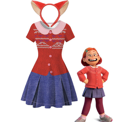 Disney Turning Red Princess Dress Costume