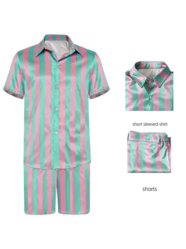 Margot Robbie Barbie Pink Cosplay Halloween Movie Uniform