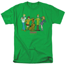 Load image into Gallery viewer, Scooby Doo Scooby Gang Mens T Shirt Kelly Green
