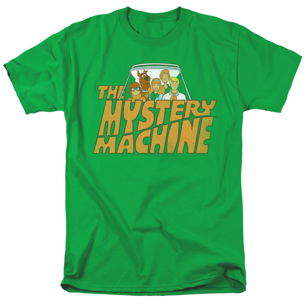 Scooby Doo! Mystery Machine Mens T Shirt Kelly Green