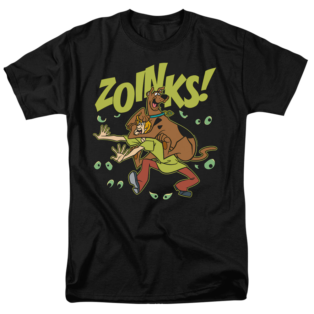 Scooby Doo Zoinks Mens T Shirt Purple