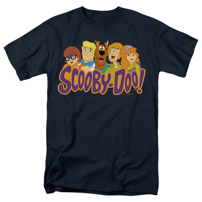 Scooby Doo! Scooby Gang Mens T Shirt Navy