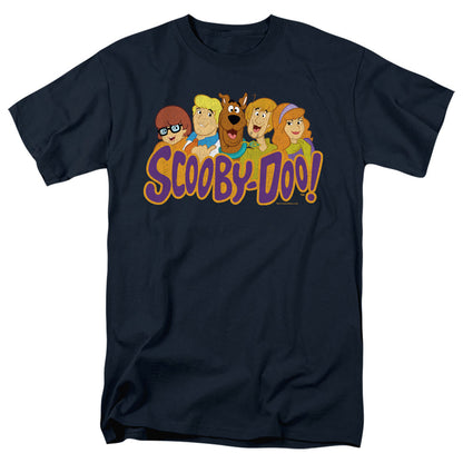 Scooby Doo! Scooby Gang Mens T Shirt Navy