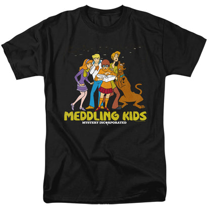 Scooby Doo! Meddling Kids Mens T Shirt Black