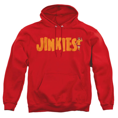 Scooby Doo Jinkies Mens Hoodie Red