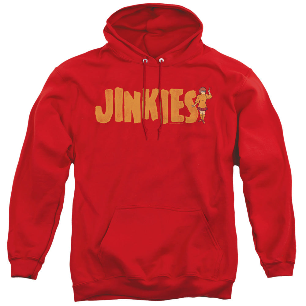Scooby Doo Jinkies Mens Hoodie Red