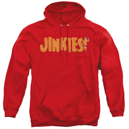 Scooby Doo Jinkies Mens Hoodie Red