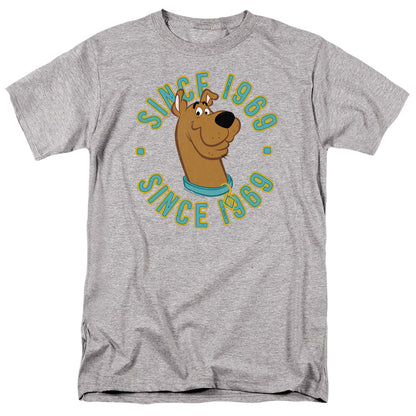 Scooby Doo Scooby 1969 Mens T Shirt Athletic Heather