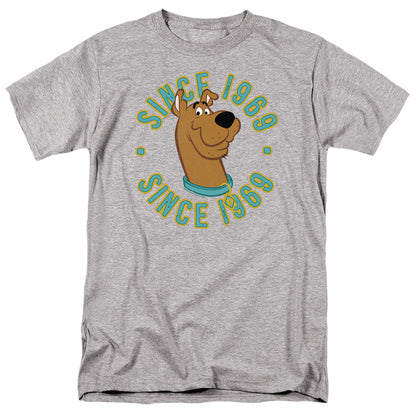 Scooby Doo Scooby 1969 Mens T Shirt Athletic Heather