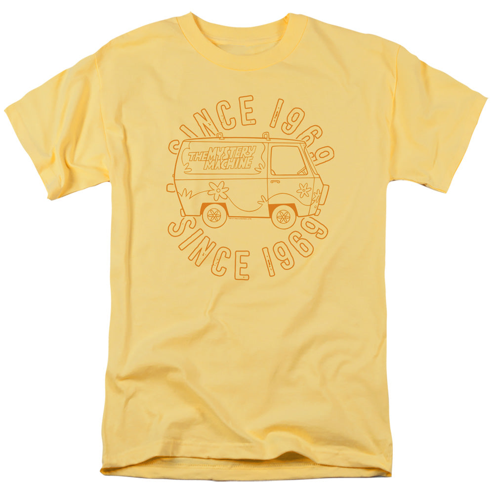Scooby Doo Mystery Machine Mens T Shirt Banana