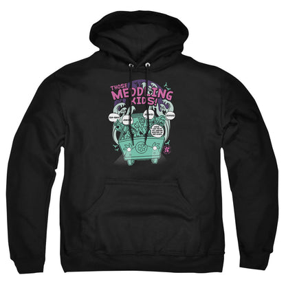 Scooby Doo Meddling Since 1969 Mens Hoodie Black