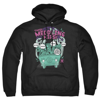 Scooby Doo Meddling Since 1969 Mens Hoodie Black