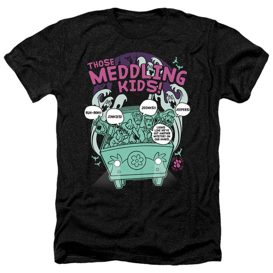 Scooby Doo Meddling Since 1969 Heather Mens T Shirt Black