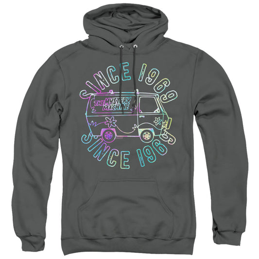Scooby Doo Groovin 69 Mens Hoodie Charcoal