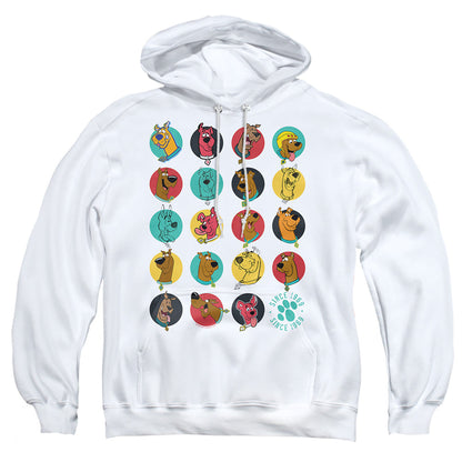 Scooby Doo Zoinks Repeat Mens Hoodie White