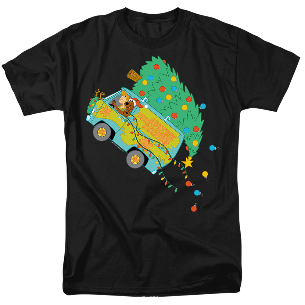 Scooby Doo! Oh Christmas Tree Mens T Shirt Black