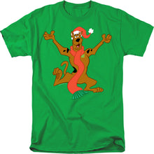 Load image into Gallery viewer, Scooby Doo! Christmas Hugs Mens T Shirt Black
