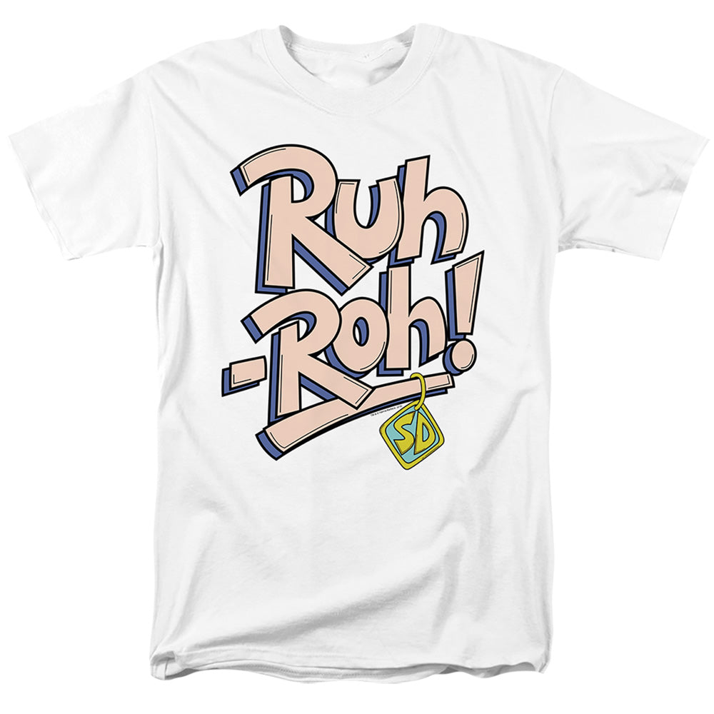 Scooby Doo! Ruh-Roh Mens T Shirt White
