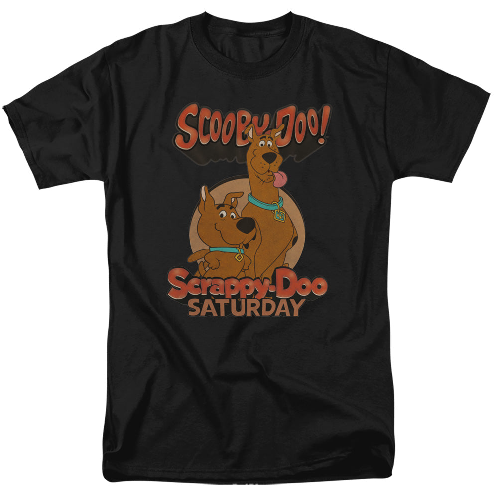Scooby Doo! Scrappy Saturday Mens T Shirt Black