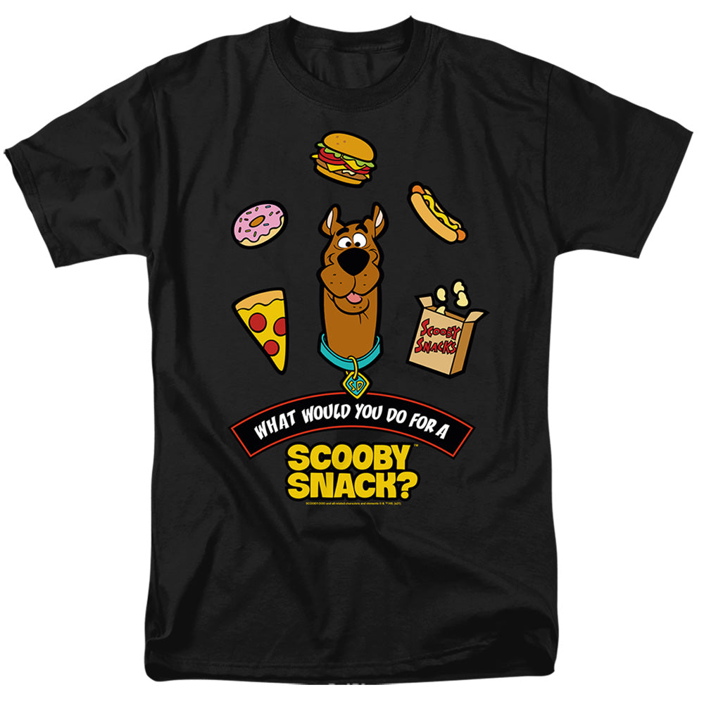 Scooby Doo! Wwyd For A Scooby Snack? Mens T Shirt Black