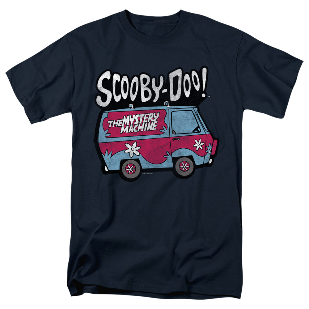 Scooby Doo! Mystery Machine 1 Mens T Shirt Navy