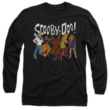 Load image into Gallery viewer, Scooby Doo! Scooby Doo Gang Mens Long Sleeve Shirt Black Officially Licensed
