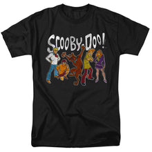 Load image into Gallery viewer, Scooby Doo! Scooby Doo Gang Mens T Shirt Black
