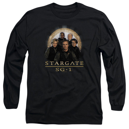 Sg1 Sg1 Team Mens Long Sleeve Shirt Black Officially Licensed