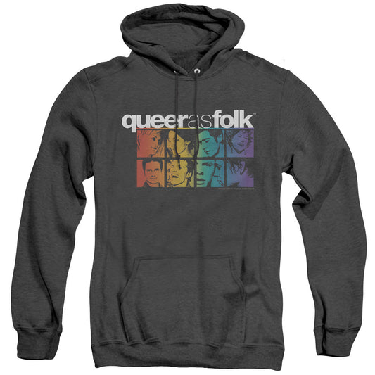 Queer As Folk Cast Heather Mens Hoodie Black